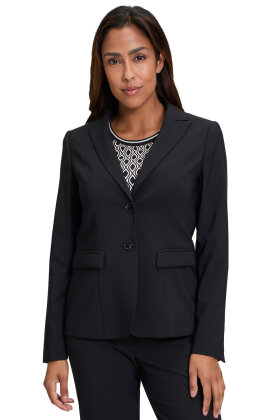 Betty Barclay - Business Blazer Jakke - Vævet - Sort