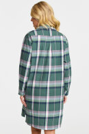 Damella - Flannel Nightshirt  - Ternet Natkjole - Grøn