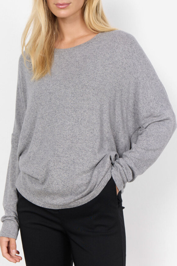 SoyaConcept - SC-Biara 1 SC-Biara 1 - Blød Let Pullover - Grey