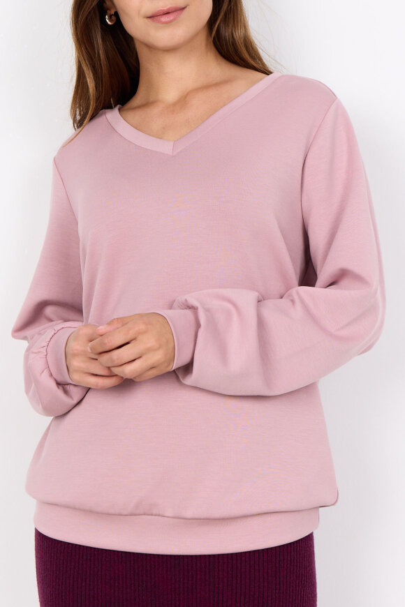 SoyaConcept - SC-Banu 194 - Bluse Sweatkvalitet - Woodrose