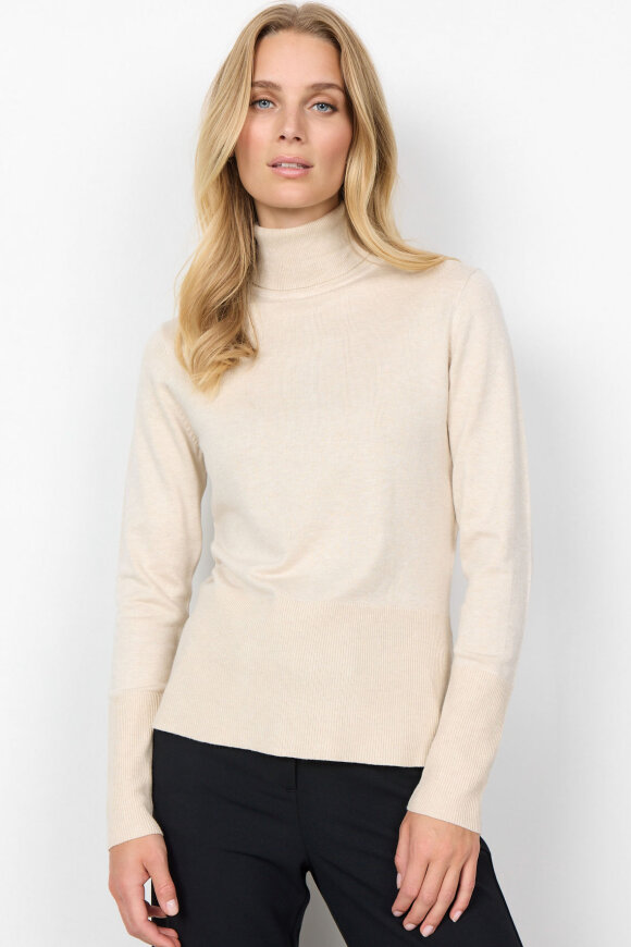 SoyaConcept - SC-Dollie 145 - Turtleneck Pullover - Cream