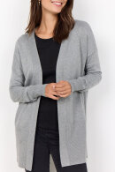 SoyaConcept - SC-Dollie 523 - Lang Finstrik Cardigan - Grey