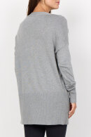 SoyaConcept - SC-Dollie 523 - Lang Finstrik Cardigan - Grey