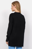 SoyaConcept - SC-Dollie 523 - Lang Finstrik Cardigan - Black