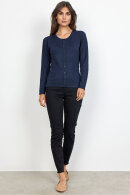 SoyaConcept - SC-Dollie 446 - Kort Strik Cardigan - Mørkeblå