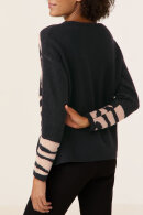 Gerry Weber - Strikbluse - Jumper m Uld - Black & Camel