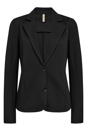 SoyaConcept - SC-Nanni 7 Blazer Jakke - Super Sretch - Black