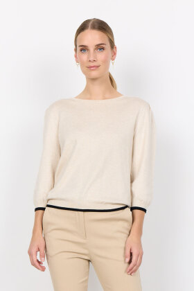 SoyaConcept - SC-Dollie 775 - Strik Pullover - Creme