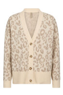 SoyaConcept - SC-Ine 4 - Leo Strik Cardigan - Creme