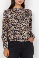 SoyaConcept - SC-Ophia 1 - Leopard Bluse - Sand Combi