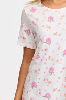 Damella - Bomulds Natkjole - Big Shirt - Blomster