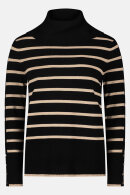 Betty Barclay - Finstrik Pullover Stribet - Black