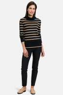 Betty Barclay - Finstrik Pullover Stribet - Black