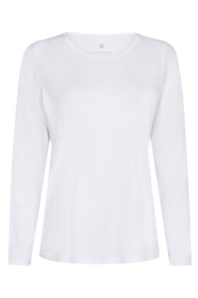 JBS of Denmark - Bamboo Blend Tee - Langeærmet T-shirt - Hvid