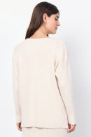 SoyaConcept - SC-Kanita 10 - Ribstrikket Pullover - Cream