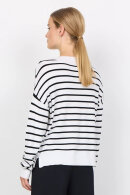 SoyaConcept - SC-Dollie Stripe 780 - Stribet Strik - Off White