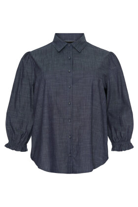 No.1 by OX - Denim Skjorte - Denim Blue