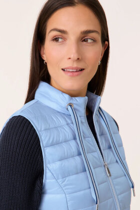 Gerry Weber - Sporty Quilt Vest - Lyseblå