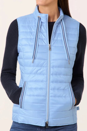 Gerry Weber - Sporty Quilt Vest - Lyseblå