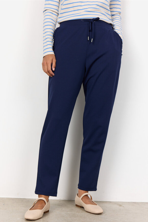 SoyaConcept - SC-Siham 1 Pants - Pænere Joggingbuks - Blå