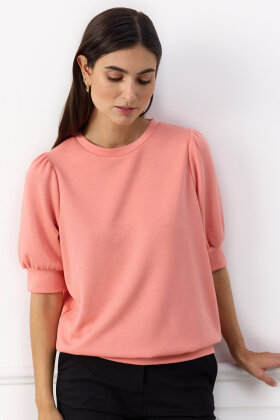 SoyaConcept - SC-BANU 83 - Bluse Sweatkvalitet - Peach