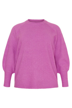 No.1 by OX - Sweater Pullover Ballonærmer - Pink