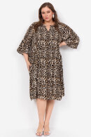 Wasabiconcept - WA-Vanja 2 Dress - Leoprint Kjole - Desert Brown 