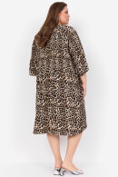 Wasabiconcept - WA-Vanja 2 Dress - Leoprint Kjole - Desert Brown 