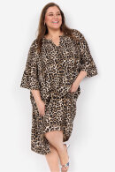 Wasabiconcept - WA-Vanja 2 Dress - Leoprint Kjole - Desert Brown 