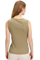 Betty Barclay - Top - Ribstrikket - Khaki Oliven