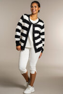 Sandgaard - Helsinki Cardigan - Strik - Sort Stribe