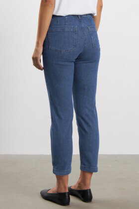 Laurie - Piper Regular - Cropped - Blue Denim