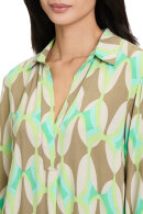 Betty Barclay - Bluse - Grafisk Print Blød Viskose - Khaki