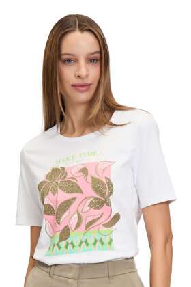 Betty Barclay - T-shirt - Print - Hvid